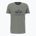 Maglietta Alpha Industries Basic Rainbow Reflective verde vintage da uomo 2