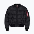Uomo Alpha Industries MA-1 Puffer Bomber nero 7