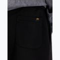 Pantaloni Alpha Industries Basic Small Logo II Jogger da uomo, nero 7