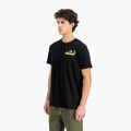 Alpha Industries - T-shirt da uomo con stampa posteriore Pearl Harbor - nero 4