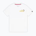 Alpha Industries - T-shirt da uomo con stampa posteriore Pearl Harbor - bianco 5