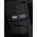 Giacca imbottita da uomo Alpha Industries MA-1 Logo Puffer Bomber black 6
