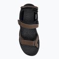 Sandali da trekking da uomo Jack Wolfskin Lakewood Cruise in legno scuro 6