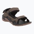 Sandali da trekking da uomo Jack Wolfskin Lakewood Cruise in legno scuro 10