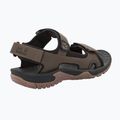 Sandali da trekking da uomo Jack Wolfskin Lakewood Cruise in legno scuro 13