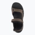 Sandali da trekking da uomo Jack Wolfskin Lakewood Cruise in legno scuro 15