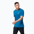 Maglietta da trekking Jack Wolfskin da uomo Tech blue pacific