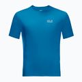 Maglietta da trekking Jack Wolfskin da uomo Tech blue pacific 3