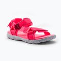 Sandali da trekking Jack Wolfskin Seven Seas 3 rosa corallo per bambini