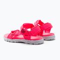 Sandali da trekking Jack Wolfskin Seven Seas 3 rosa corallo per bambini 3