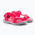 Sandali da trekking Jack Wolfskin Seven Seas 3 rosa corallo per bambini 5