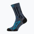 Jack Wolfskin Trekking Pro Classic Cut calze blu notte 4