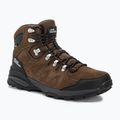 Jack Wolfskin Refugio Texapore Mid marrone/phantom stivali da trekking da uomo