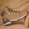 Jack Wolfskin stivali da trekking da donna Refugio Texapore Mid marrone/albicocca 18