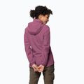 Jack Wolfskin Stormy Point, giacca da pioggia da donna, viola quarzo 2