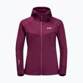 Jack Wolfskin Hydro Grid Fleece giacca da trekking da donna wild berry 7