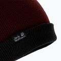 Jack Wolfskin berretto invernale Rib cordovan rosso 5