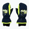 Guanti invernali per bambini Reusch Mitten dress/blu/sicurezza/giallo