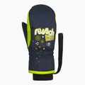 Guanti invernali per bambini Reusch Mitten dress/blu/sicurezza/giallo 5