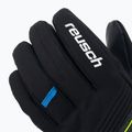 Guanto da sci Reusch Luca R-TEX XT nero melange/giallo sicurezza/blu brillante 4