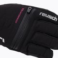 Guanto da sci per bambini Reusch Lando R-TEX XT nero/rosa glo 5