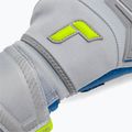 Guanti da portiere Reusch Attrakt Freegel Fusion Ortho-Tec grigio vapore/giallo sicurezza/blu 6