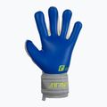 Guanti da portiere Reusch Attrakt Gold X grigio vapore/giallo sicurezza/blu scuro 8