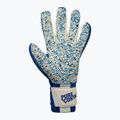 Guanti da portiere Reusch Pure Contact Fusion blu vero/giallo di sicurezza 8