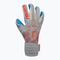 Guanti da portiere Reusch Pure Contact Aqua vapor gray/shocking orange/aqua blue 7