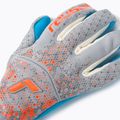 Guanti da portiere Reusch Pure Contact Aqua vapor gray/shocking orange/aqua blue 3