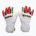 Guanti da portiere Reusch Legacy Gold X bianco/rosso