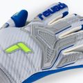 Reusch Attrakt Freegel Gold Finger Support Guanti da portiere grigio vapore/giallo sicurezza/blu scuro 3