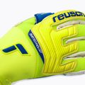 Guanti da portiere di sicurezza Reusch Attrakt Duo giallo/blu scuro 3