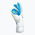 Guanti da portiere Reusch Attrakt Aqua bianco/blu acqua 7