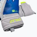 Guanti da portiere Reusch Attrakt Gold Evolution Cut grigio vapore/giallo sicurezza/blu scuro 4