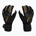 Guanto da portiere Reusch Attrakt Gold X GluePrint Ortho-Tec nero/oro