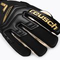 Guanto da portiere Reusch Attrakt Gold X GluePrint Ortho-Tec nero/oro 5