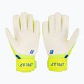 Guanti da portiere per bambini Reusch Attrakt Solid safety giallo/blu scuro/bianco 2