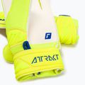 Guanti da portiere per bambini Reusch Attrakt Solid safety giallo/blu scuro/bianco 4