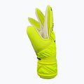 Guanti da portiere per bambini Reusch Attrakt Solid safety giallo/blu scuro/bianco 7