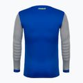 Reusch Match Longsleeve Maglia imbottita da portiere grigio vapore/giallo sicurezza/blu profondo 2