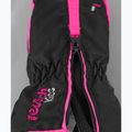 Guanti da sci per bambini Reusch Ben Mitten black/ knockout pink 5