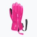 Guanti da sci per bambini Reusch Ben fuchsia purple/knockout pink 3