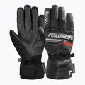 Guanti Reusch Ski Race Vc R-TEX XT nero/bianco/rosso fluo 4