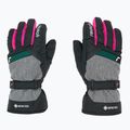 Guanti da sci Reusch Flash Gore-Tex per bambini nero/nero melange/rosa glo 3