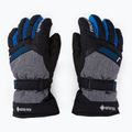 Guanto da sci Reusch Flash Gore-Tex per bambini nero/nero melange/blu brillante 3