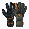 Guanti da portiere Reusch Attrakt Freegel Fusion Ortho-Tec verde deserto/arancio shock 6