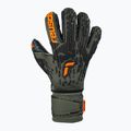 Guanti da portiere Reusch Attrakt Freegel Fusion Ortho-Tec verde deserto/arancio shock 7