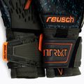 Guanti da portiere Reusch Attrakt Freegel Fusion Ortho-Tec verde deserto/arancio shock 5