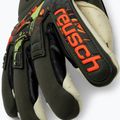 Guanto da portiere Reusch Attrakt Speedbump Ortho-Tec verde deserto/arancio shocking 3